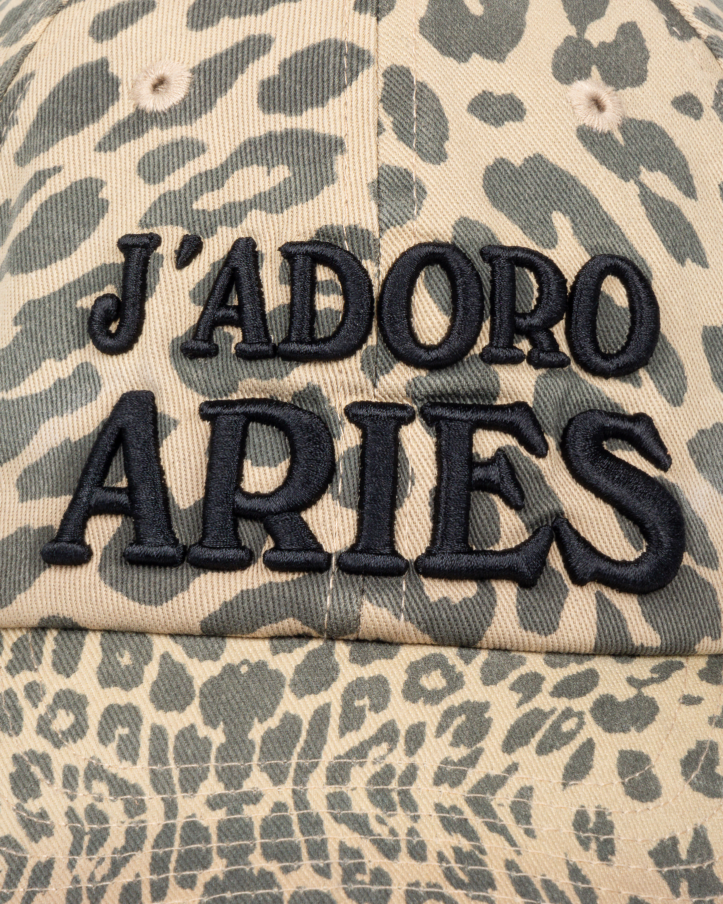 J'Adoro Aries Leopard Cap