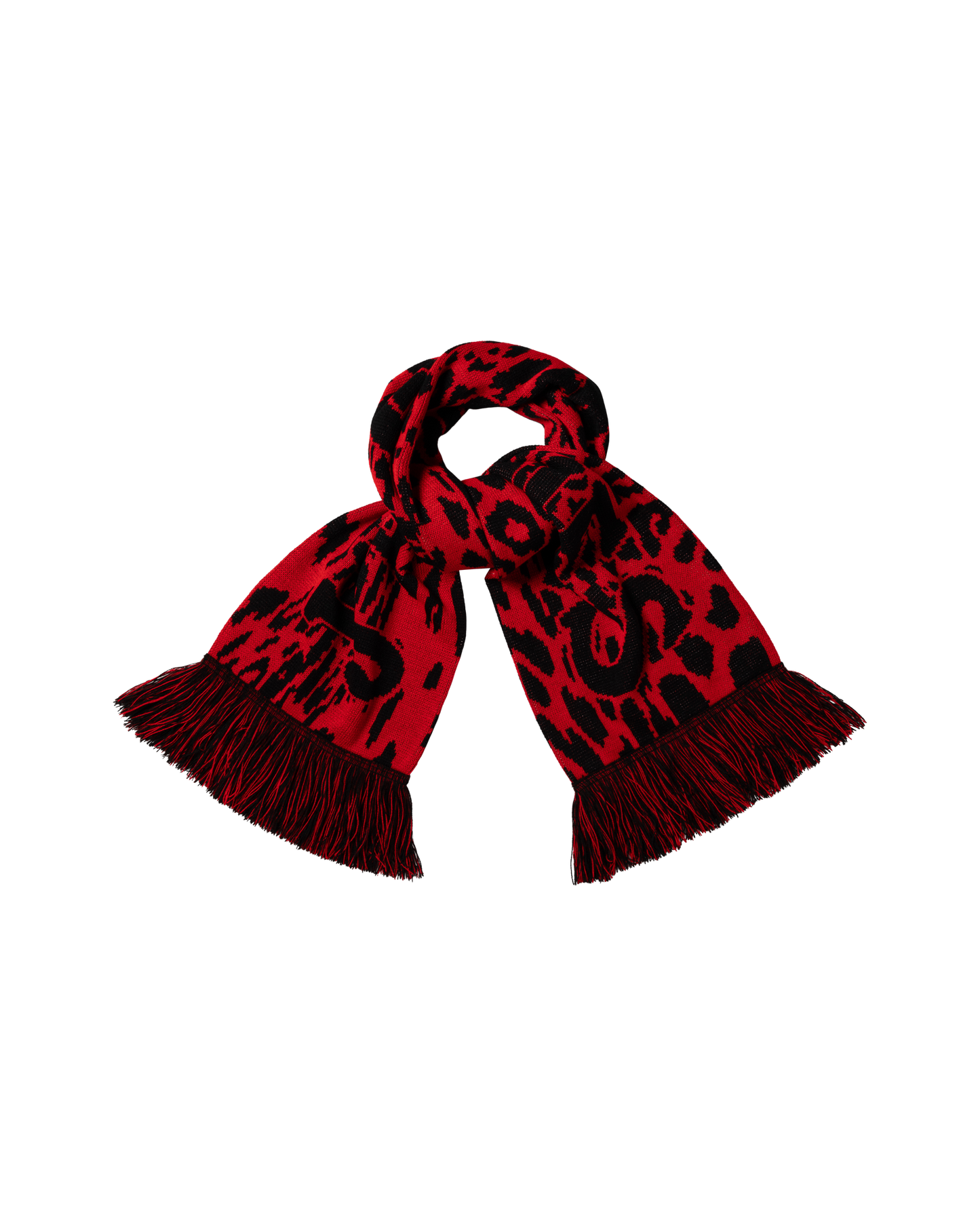 J'Adoro Aries Leopard Scarf