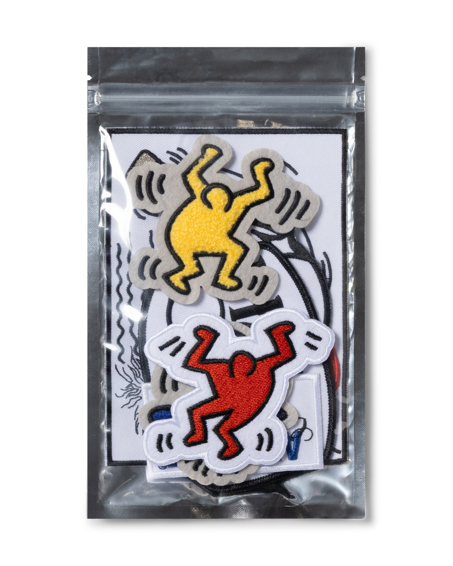 Aries x Absolut Haring Embroidered Patch Pack