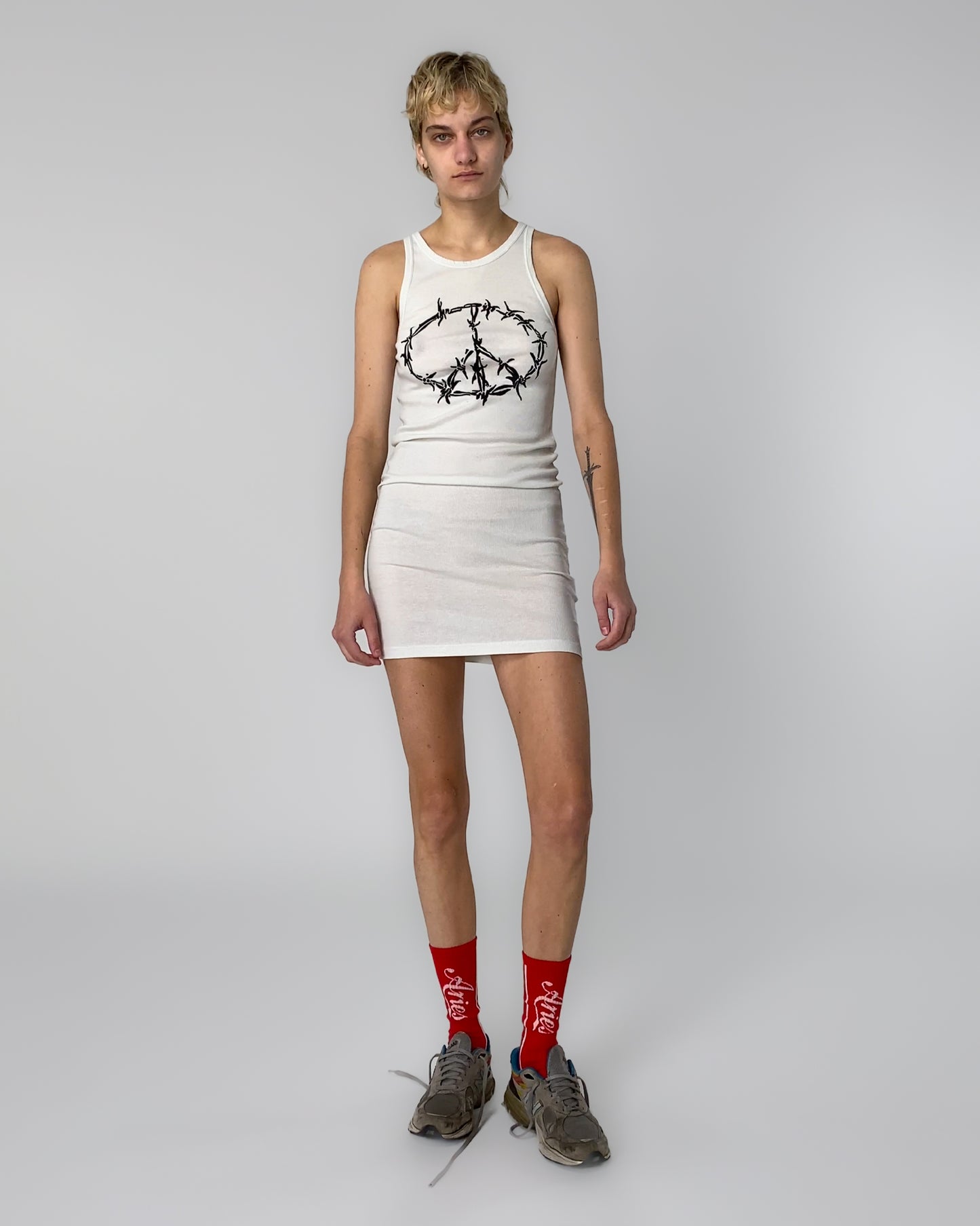 Barbed Peace Lightweight Vest Dress