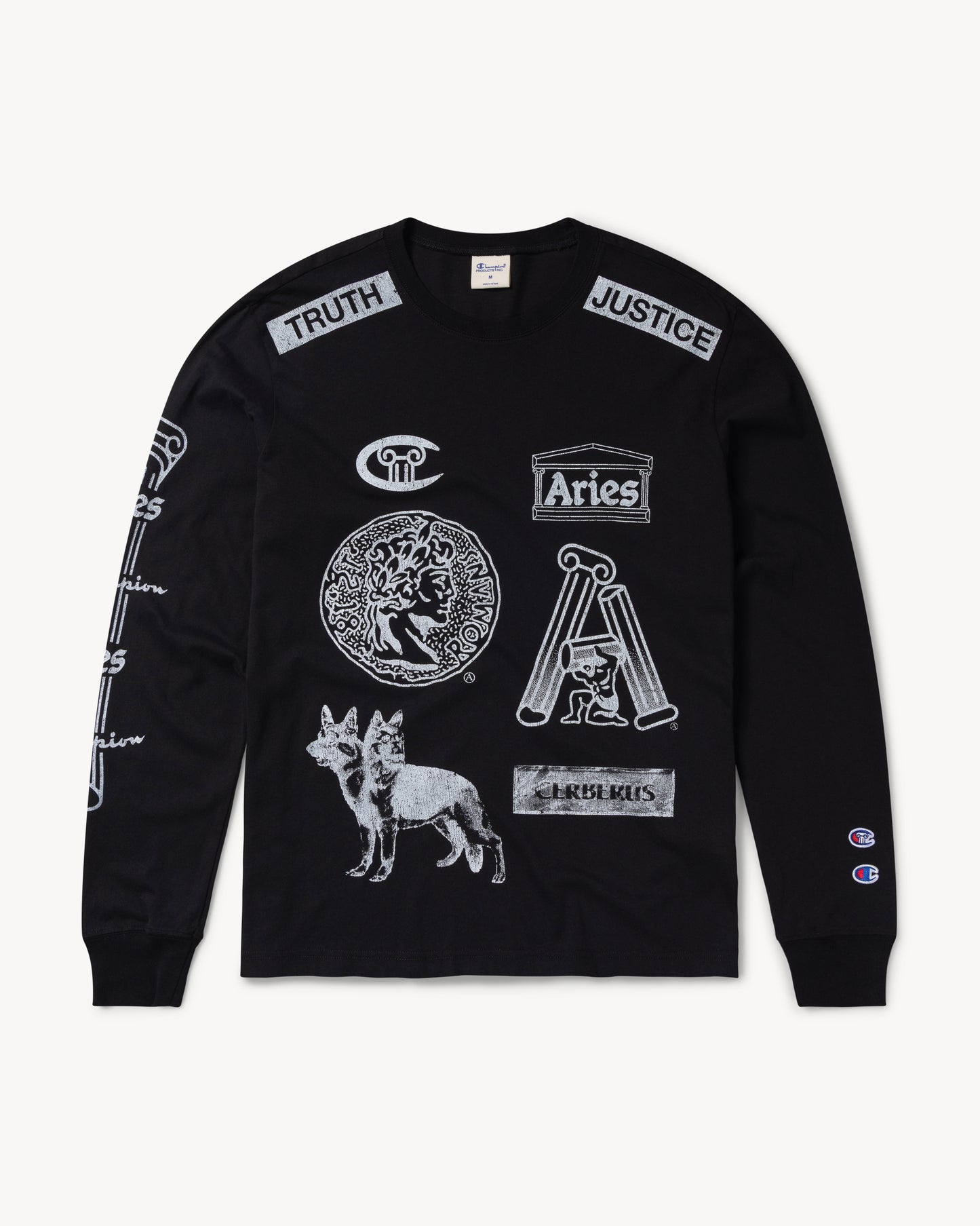 Aries x Champion Sponsor LS Tee