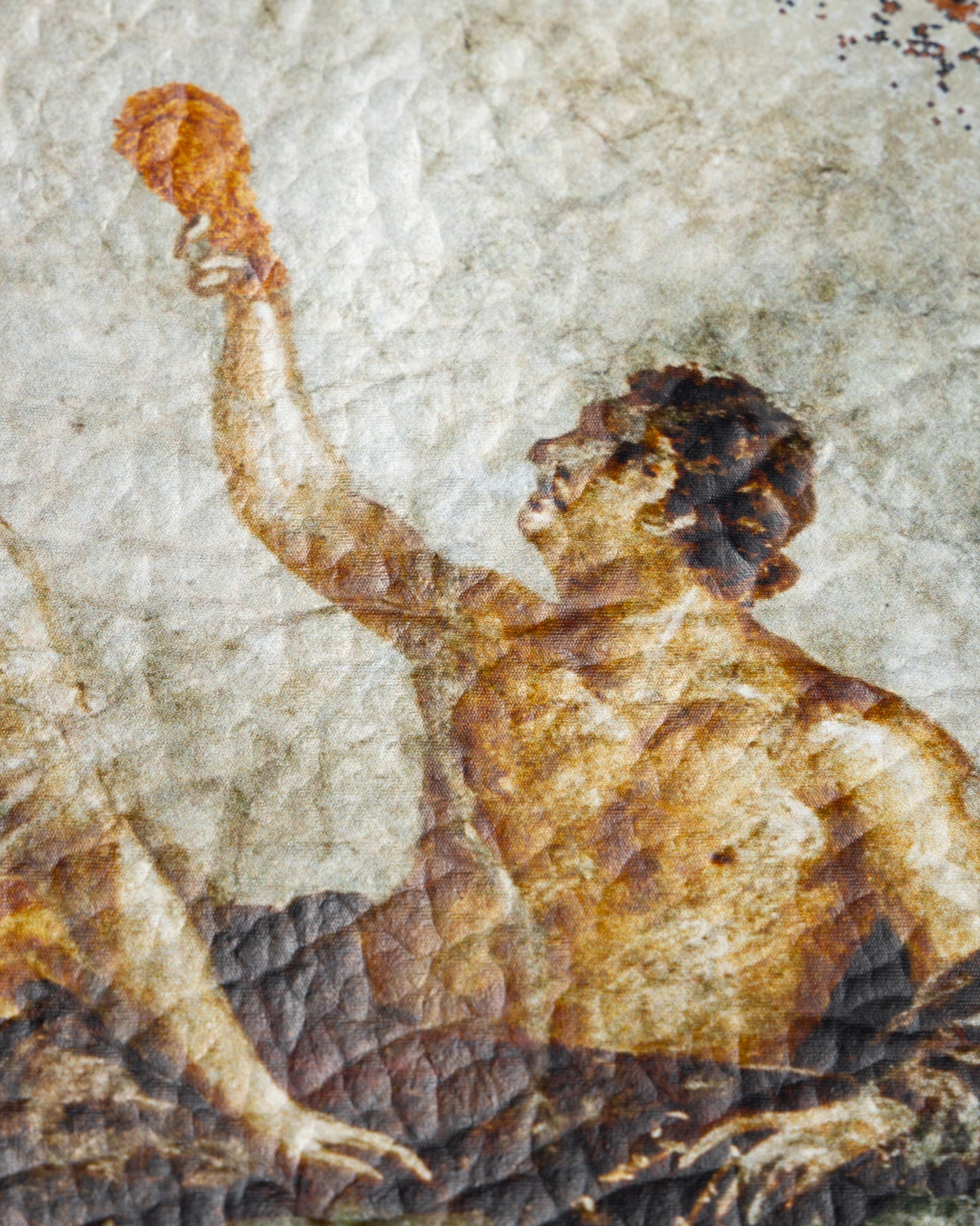 Aries x KFC Distressed Leather Jacket