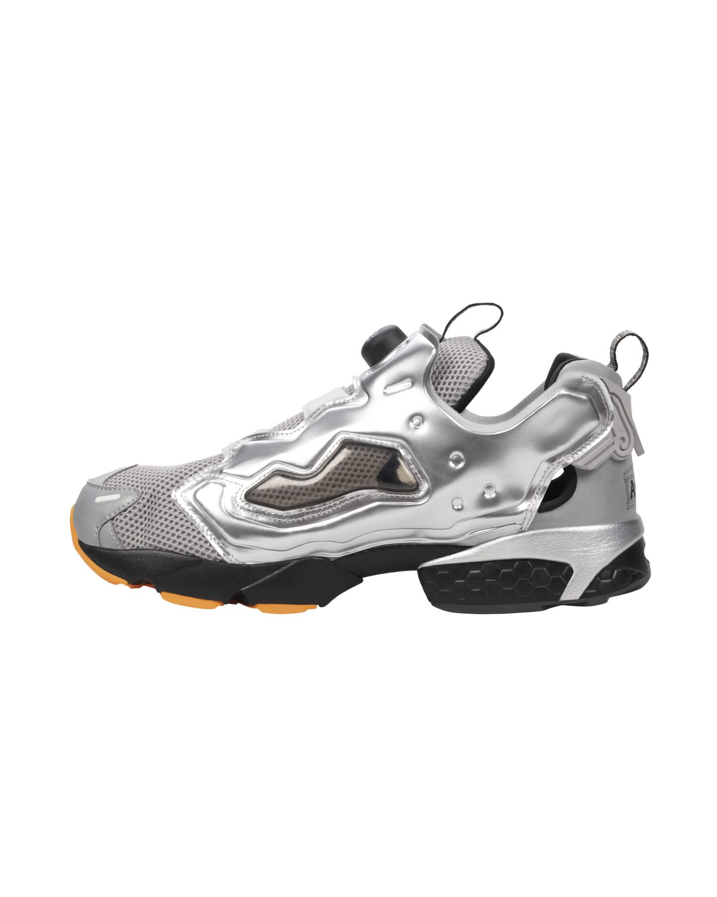 aries x reebok - insta pump fury silver