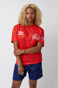 Red Roses SS Football Jersey