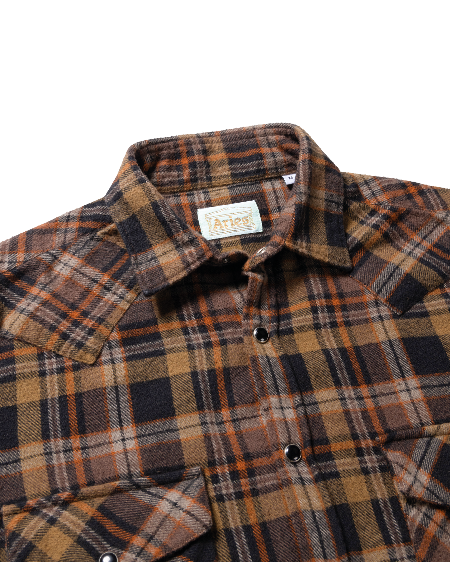 OD Plaid Western Shirt