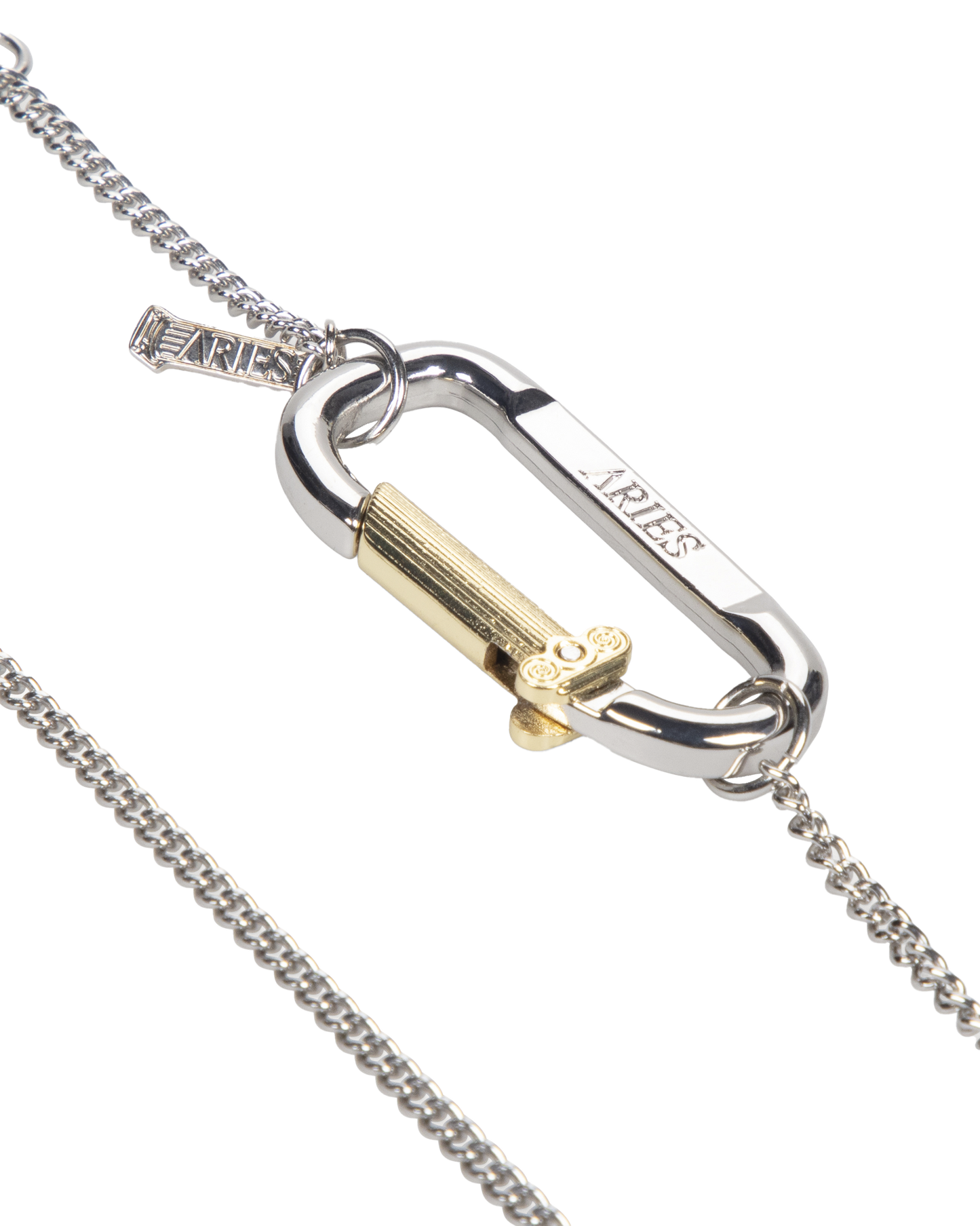 Mini Carabiner Chain Necklace