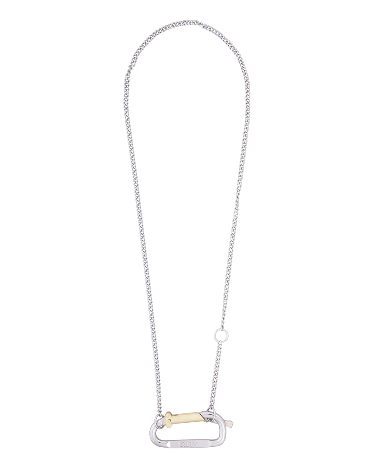 Mini Carabiner Chain Necklace
