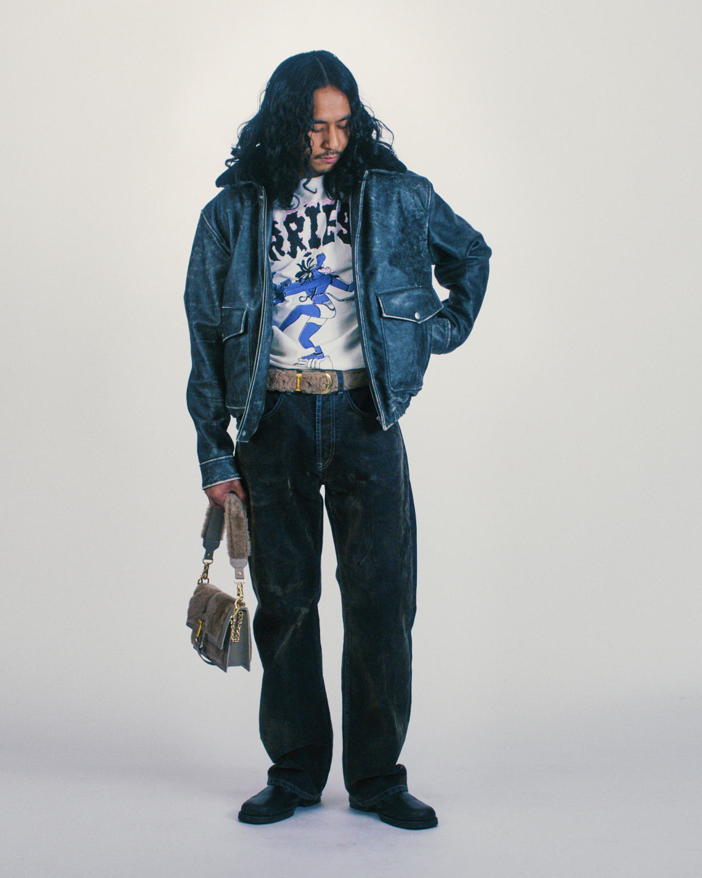 Leather Flight Jacket