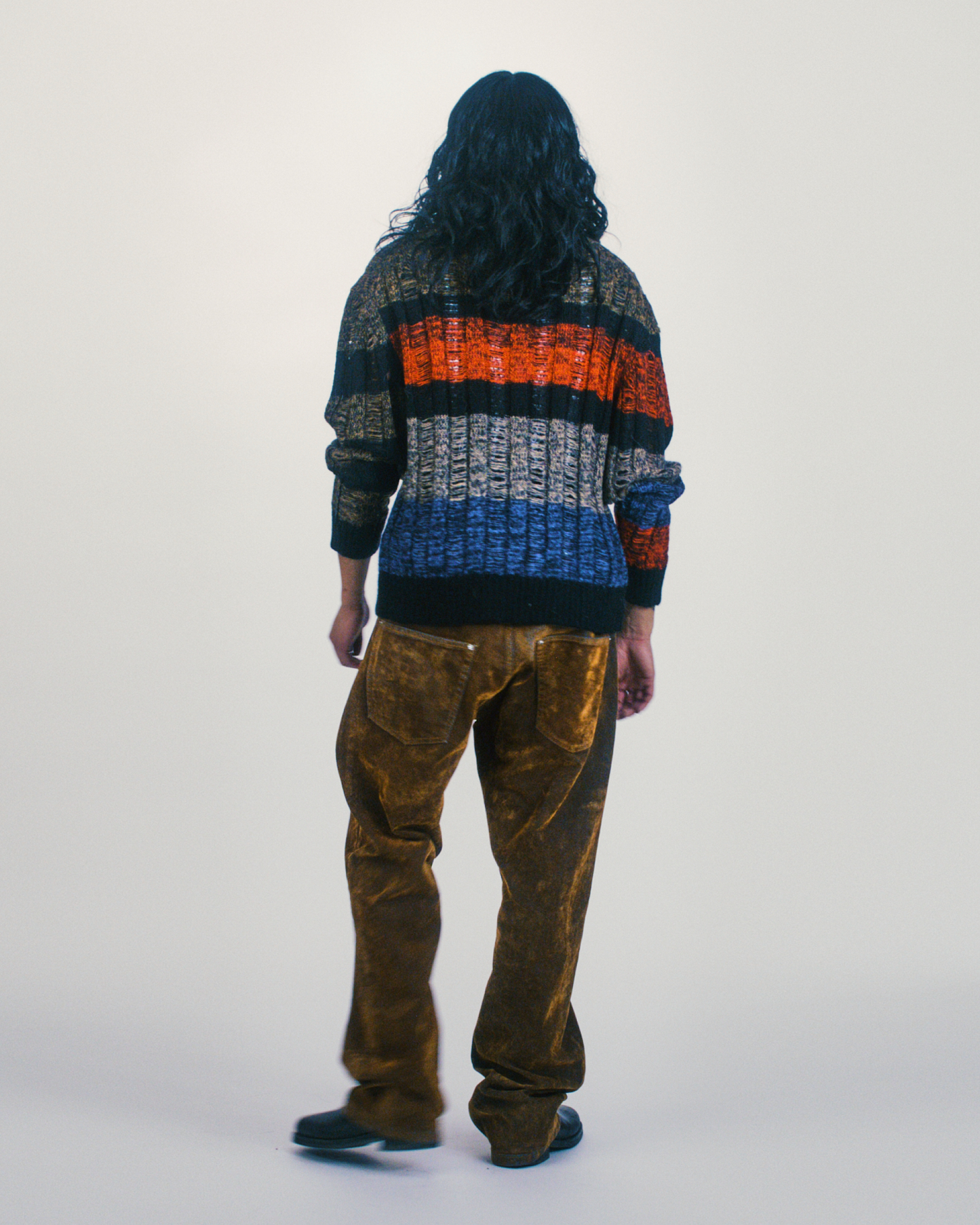 Mohair Stripe Sweater