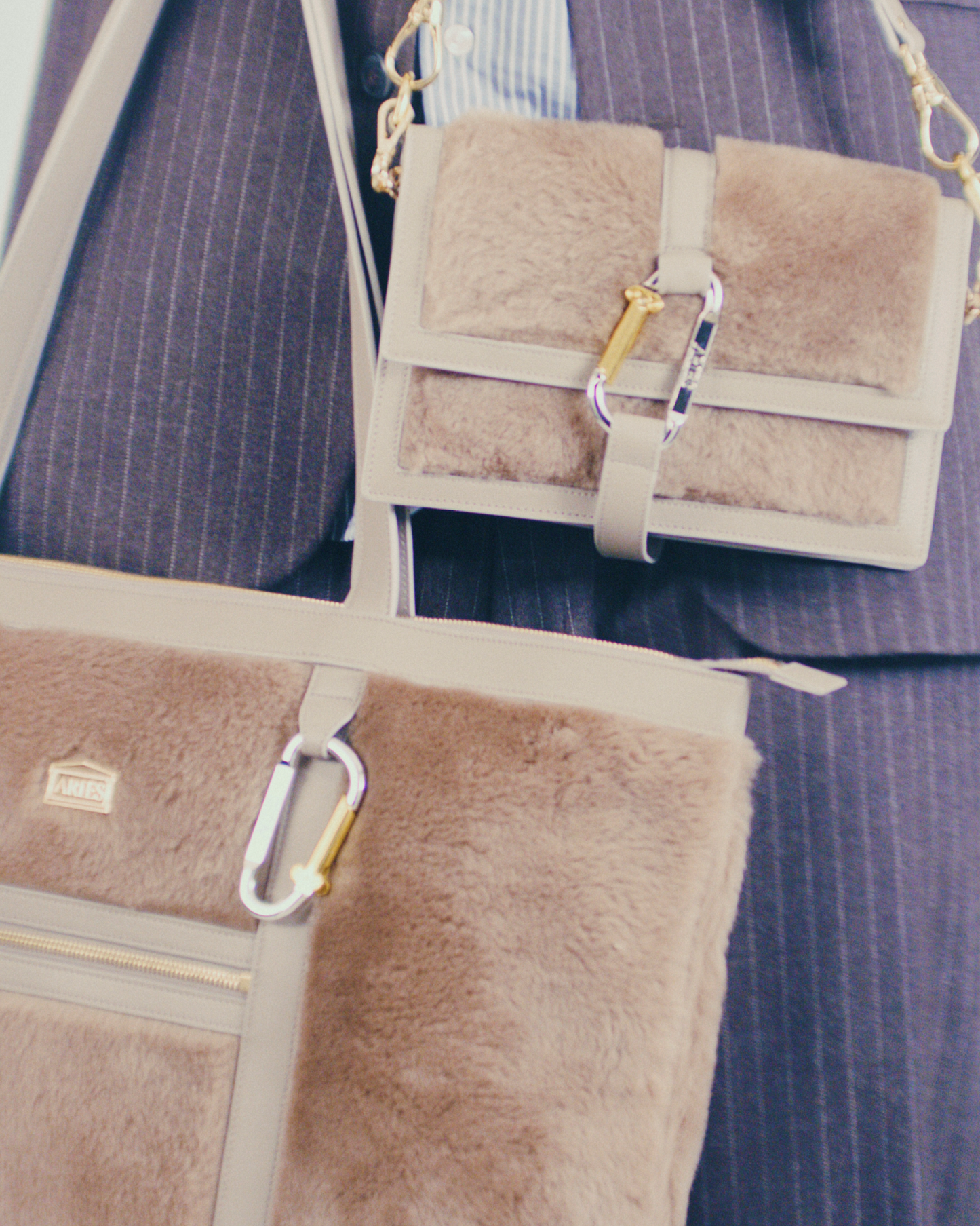 Sheepskin Niner Shopper Bag