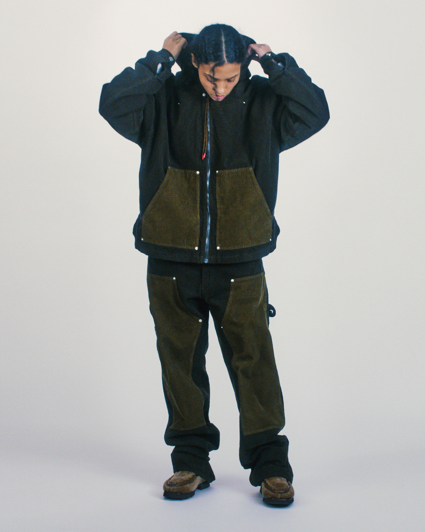 Washed Cord Carpenter Jean