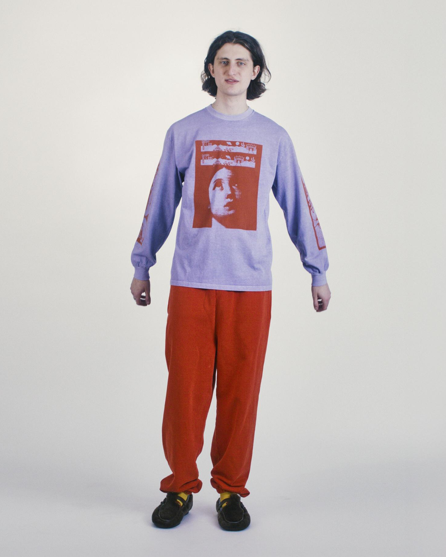 Faded Wingdings LS Tee