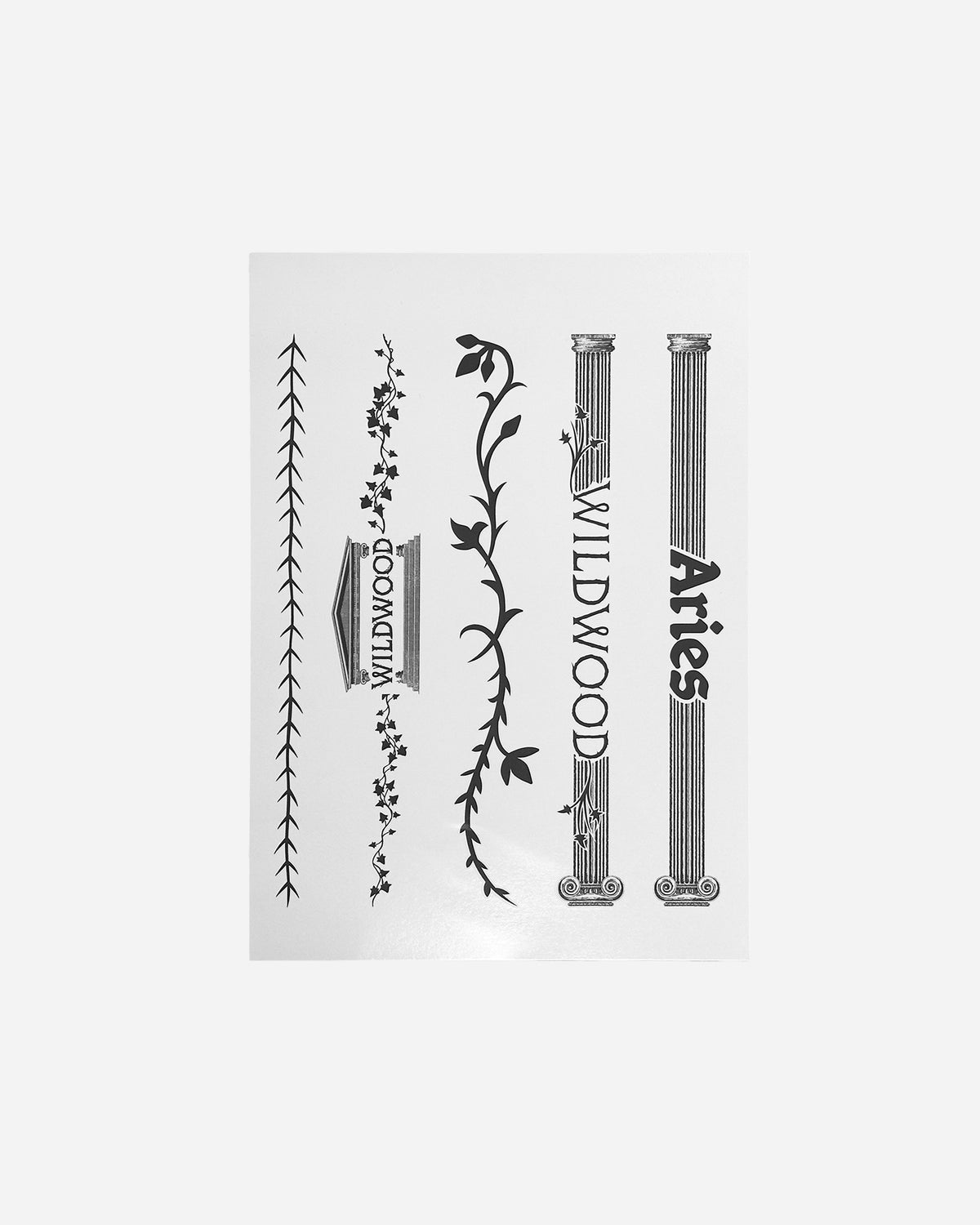 Aries x LAIKA Wildwood Temporary Tattoo