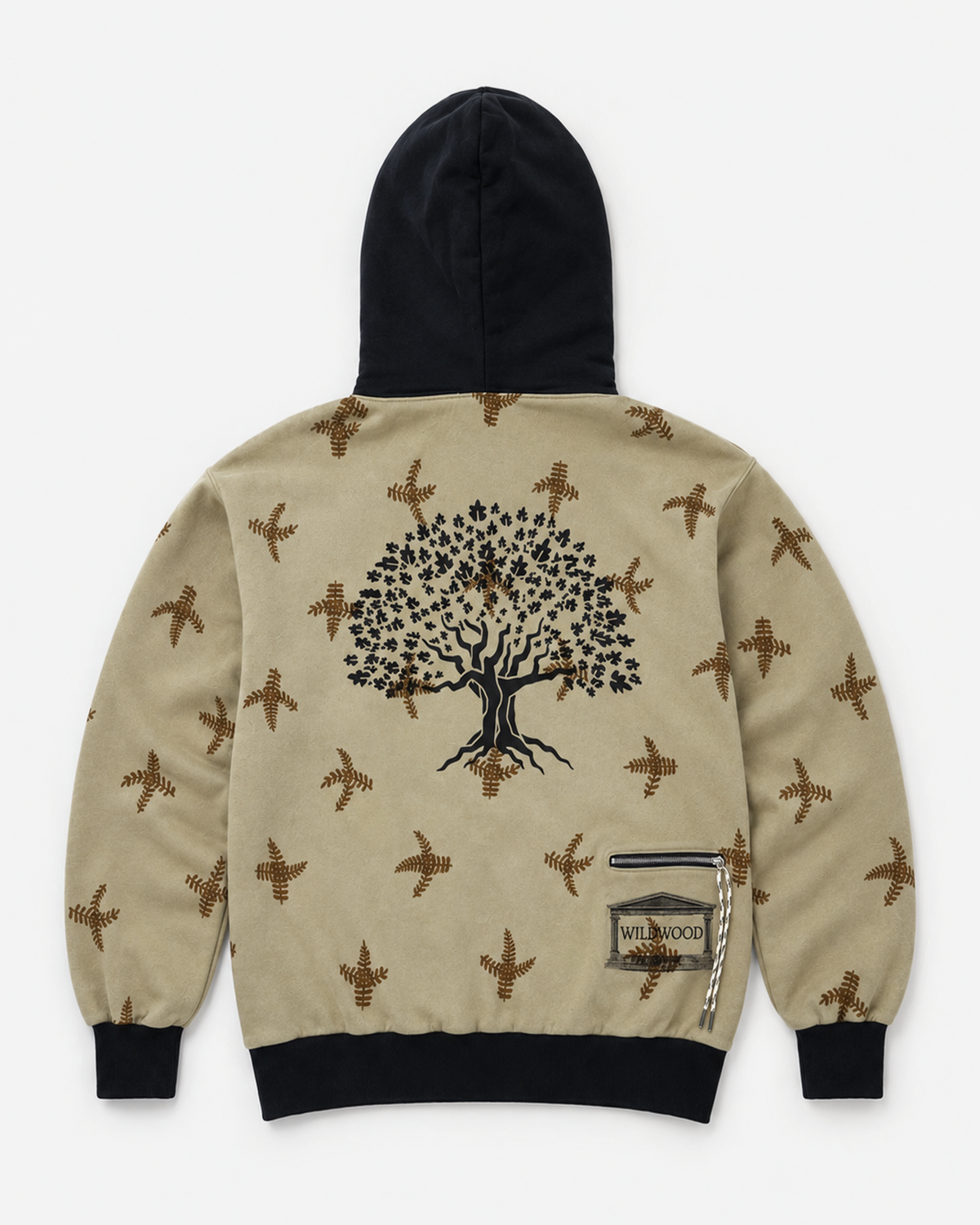 Aries x LAIKA Wildwood Zip Thru Hoodie