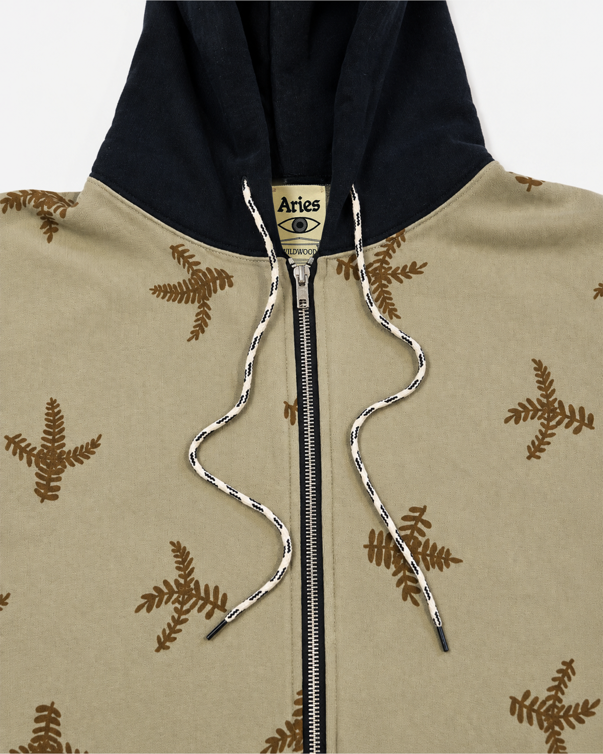 Aries x LAIKA Wildwood Zip Thru Hoodie