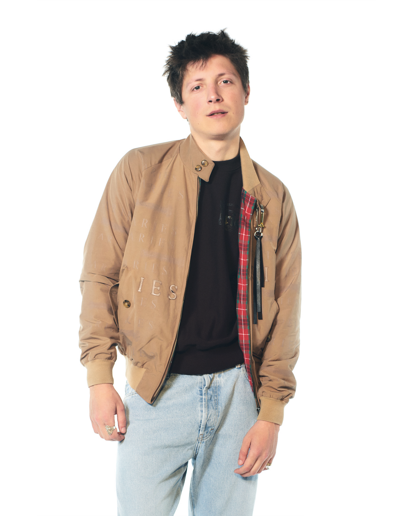 Aries x Baracuta Lasered G9 Harrington Jacket