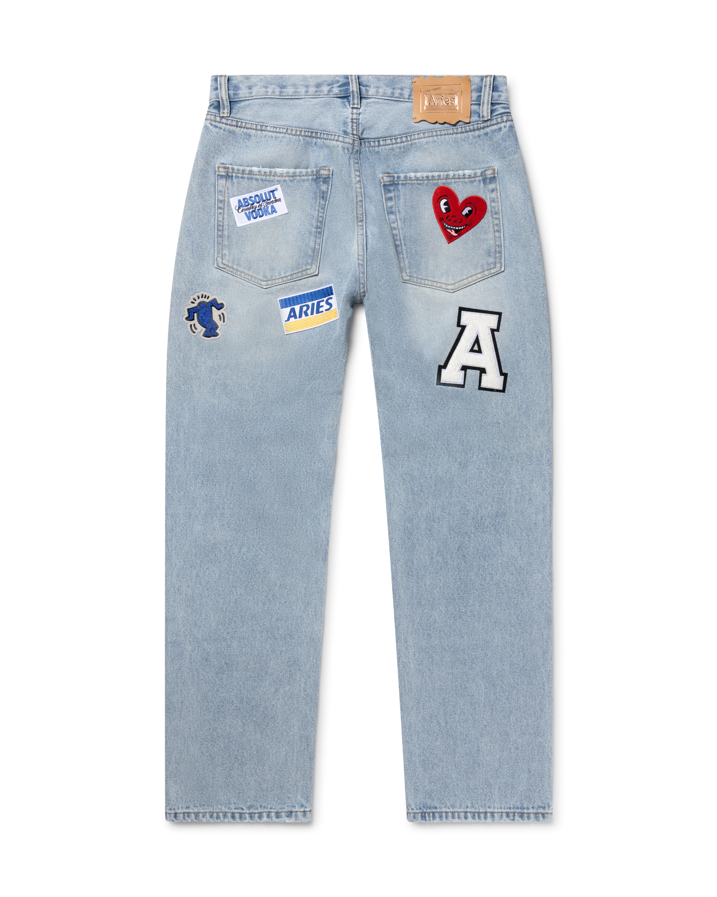 Aries x Absolut Haring Embellished Lilly Jean