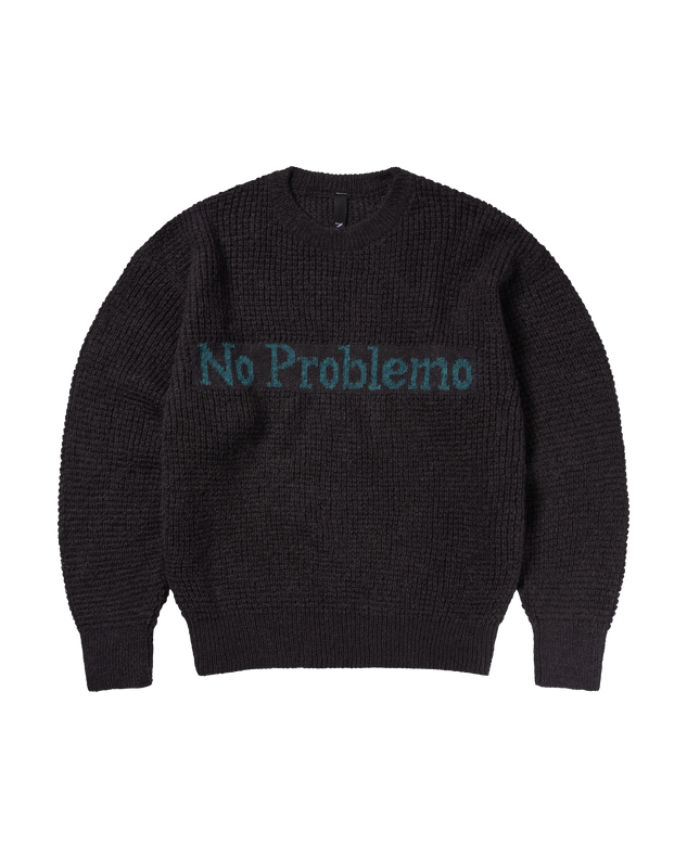 No Problemo Waffle Knit Jumper