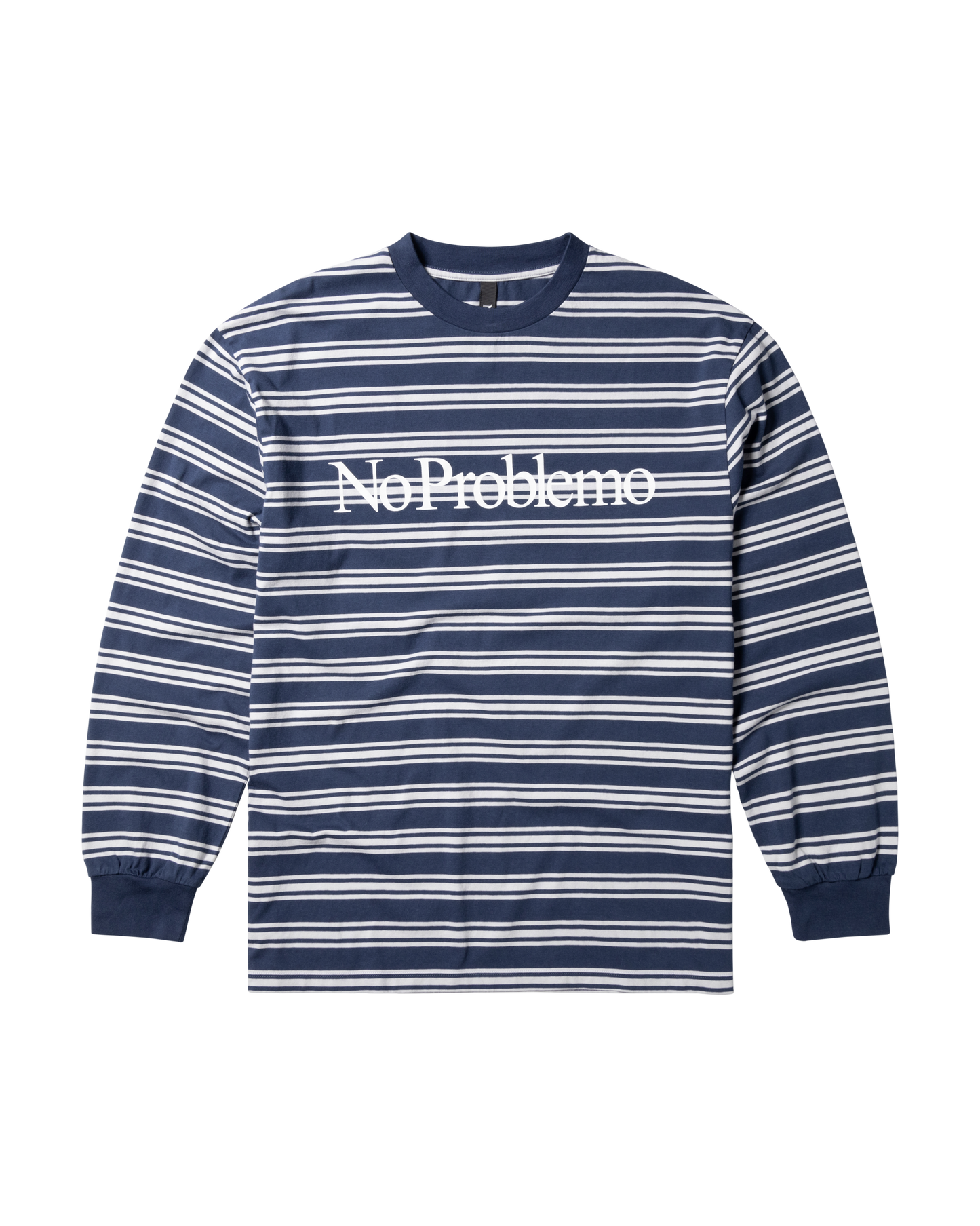 No Problemo Stripe LS Tee