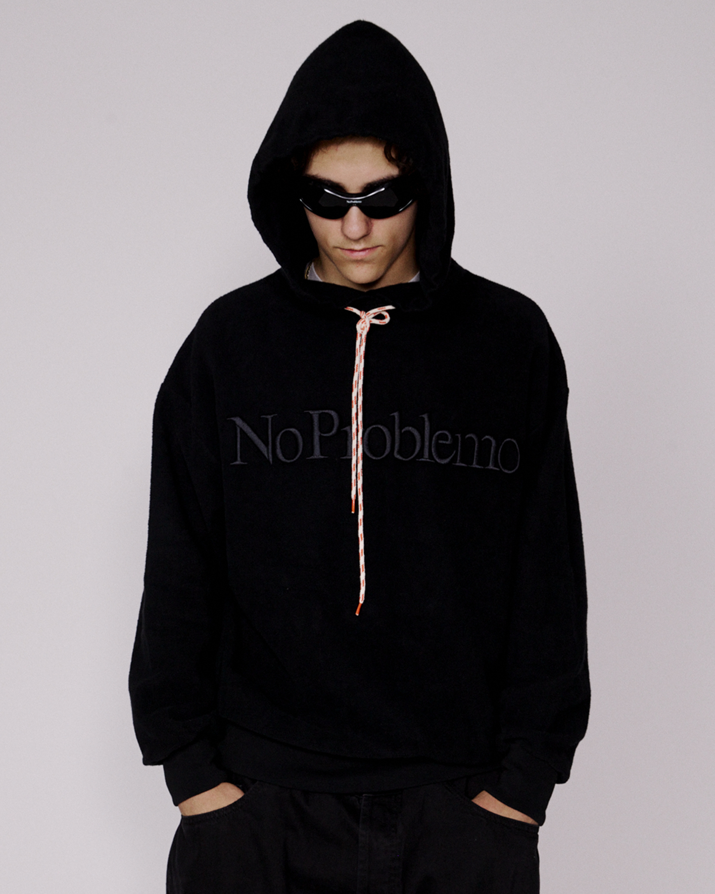 No Problemo Reverse Fleece Hoodie