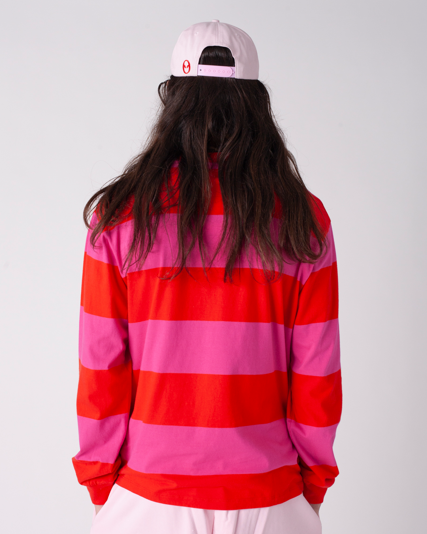 No Problemo Striped LS Tee