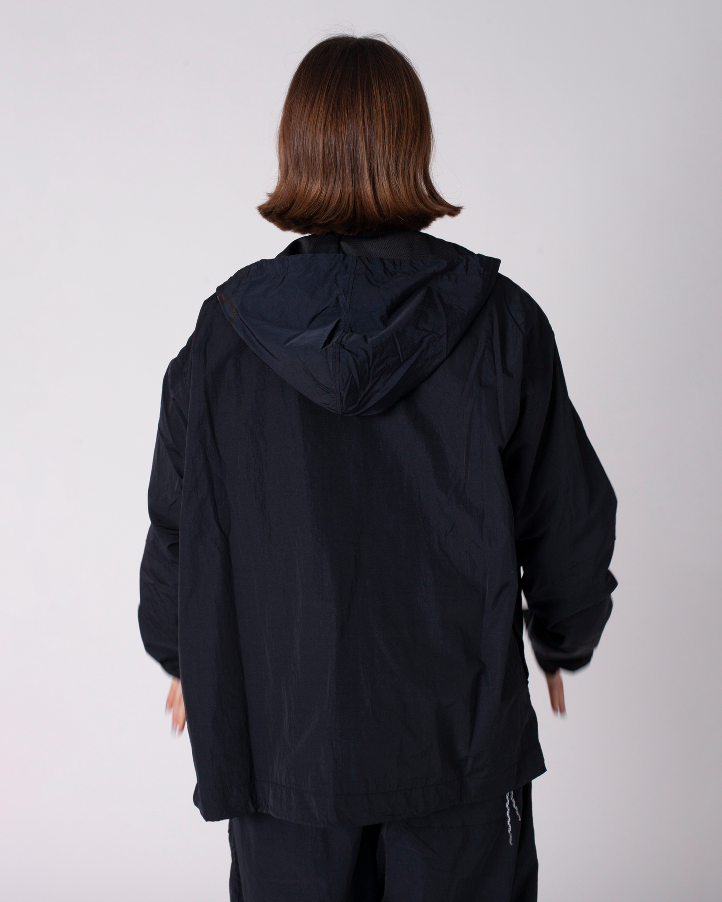 Nylon Hooded Jacket