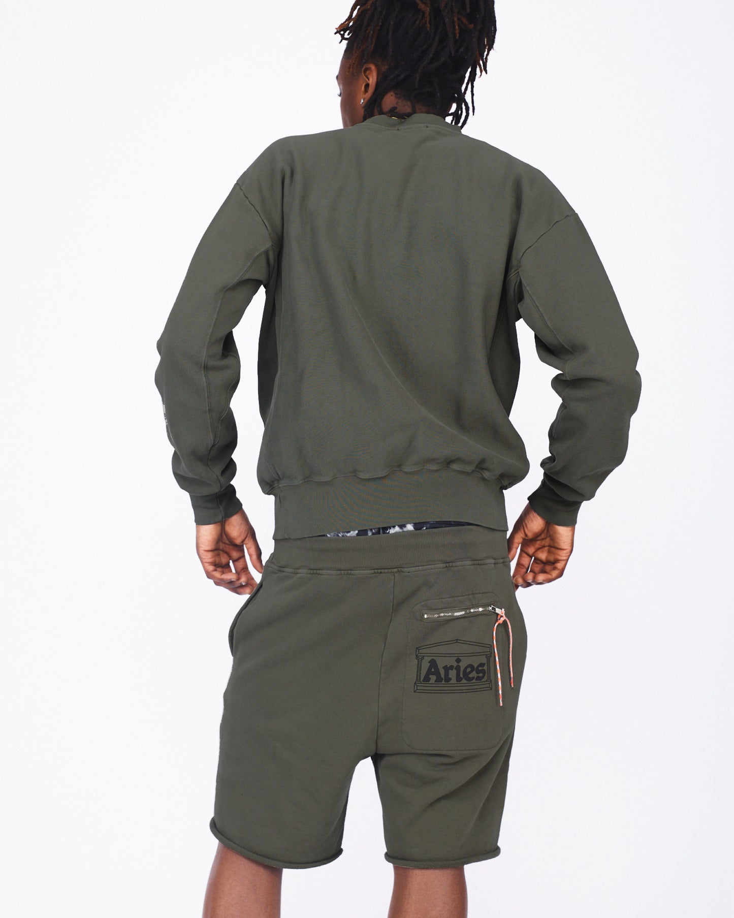 Premium Aged Temple Sweatshort