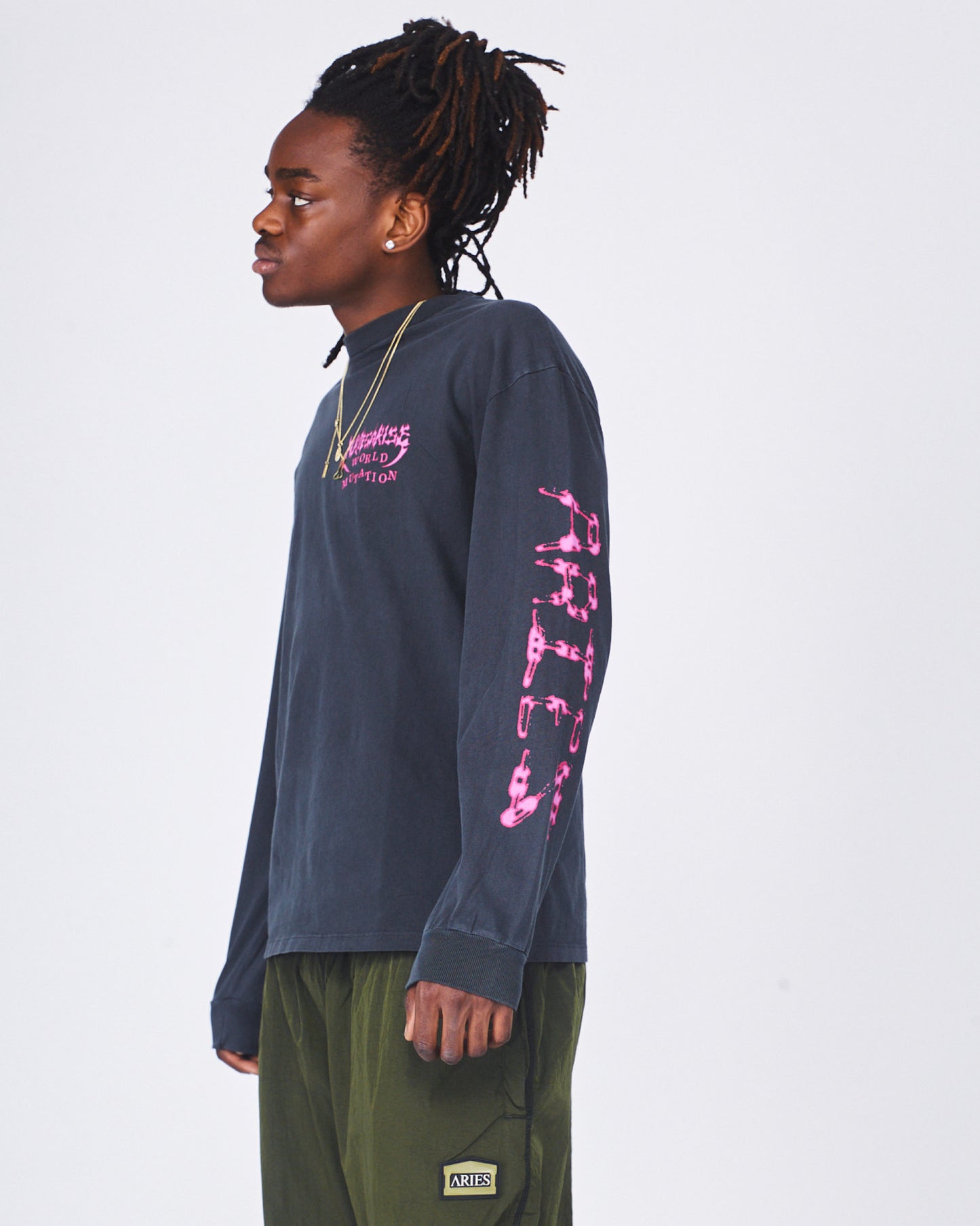 Faded World Mutate LS Tee