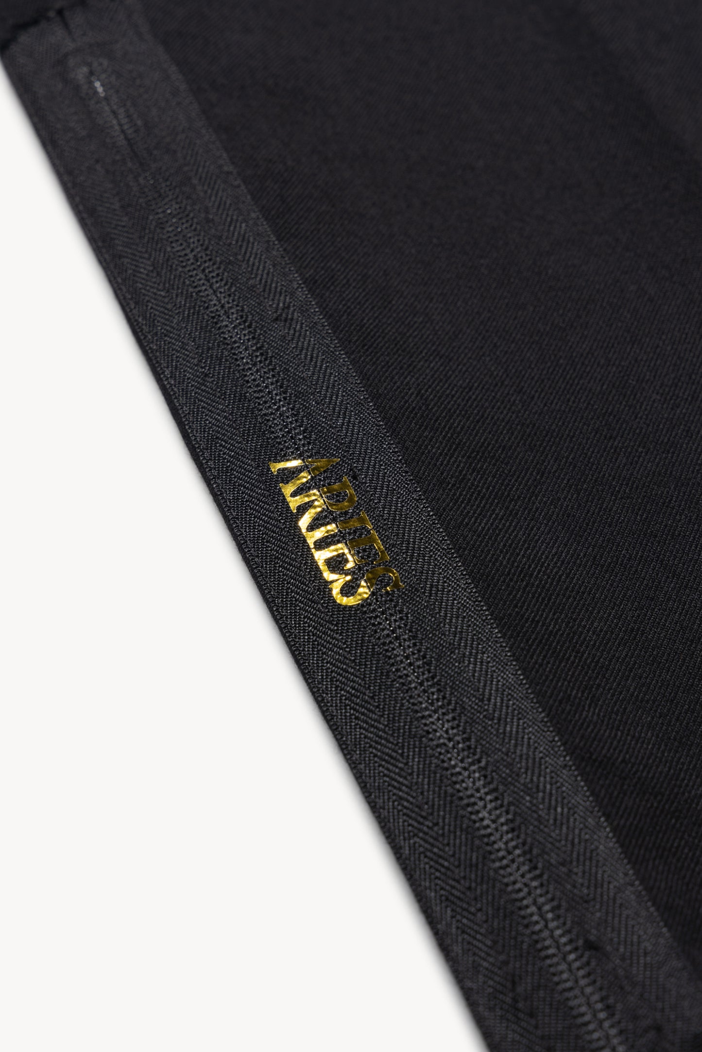 Zip Detail Tailored Trousers