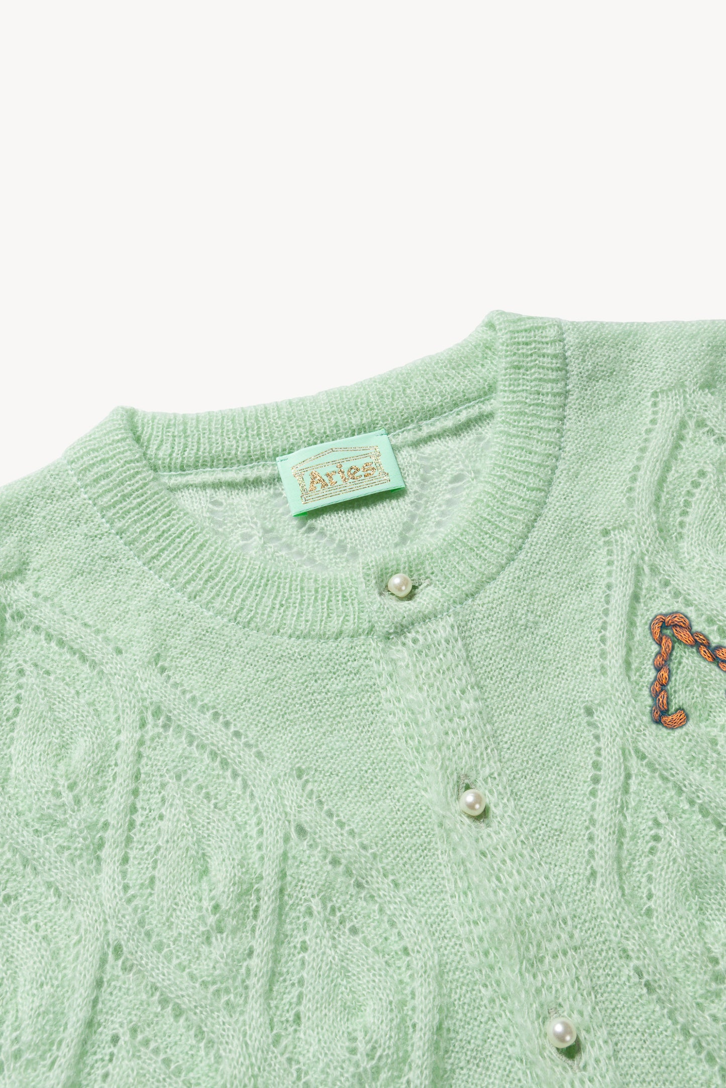 Lace and Leaf Knit Cardigan