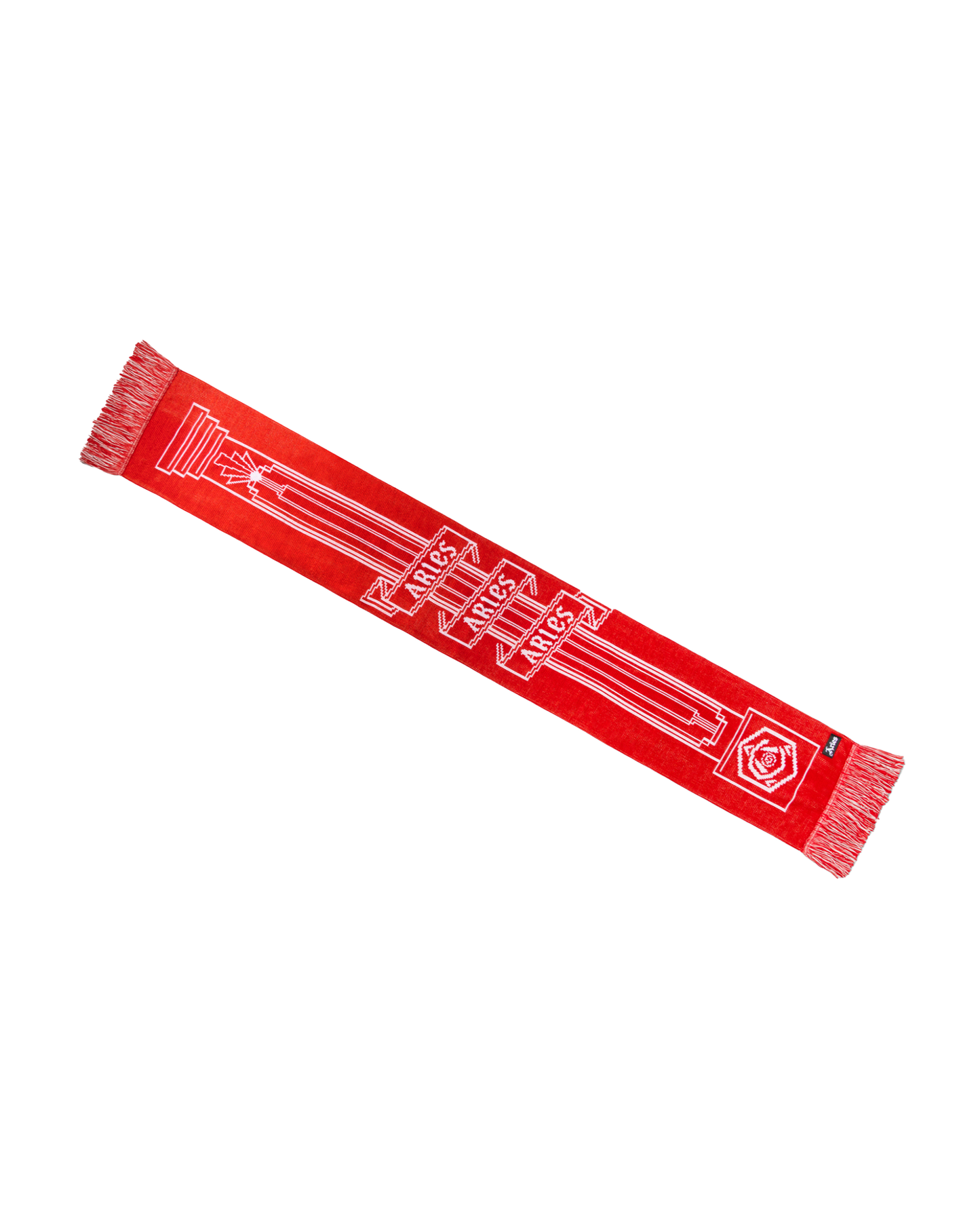 Arsenal X Aries Column Logo Scarf