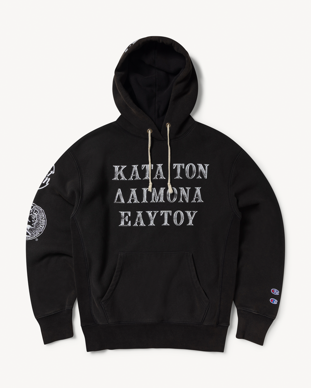 Aries x Champion Demon Hoodie