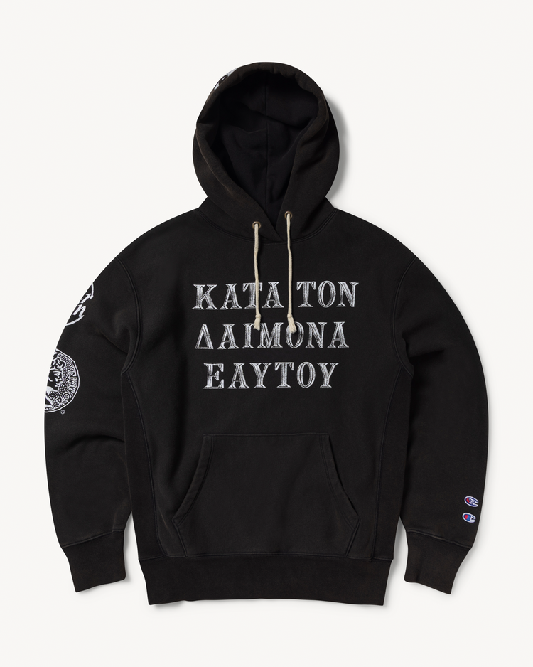 Aries x Champion Demon Hoodie