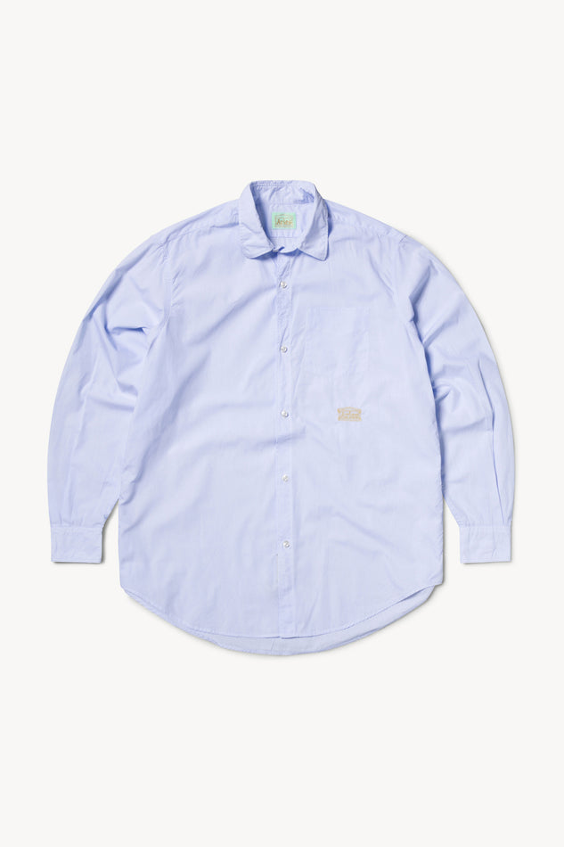 Striped Poplin Shirt