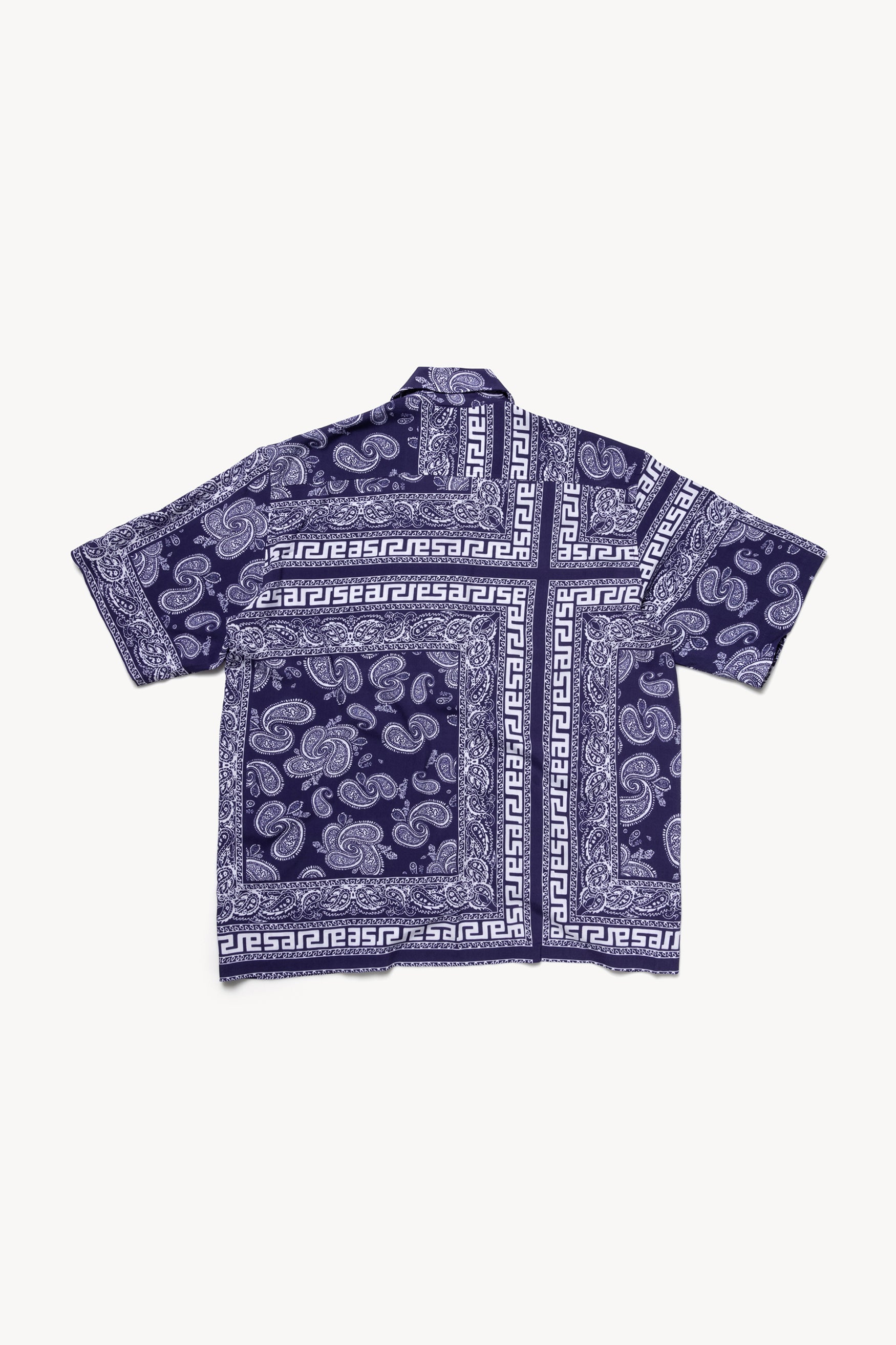 画像をギャラリービューアに読み込む, Bandana Print Hawaiian Shirt