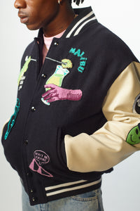 Aries x Malibu Varsity Jacket