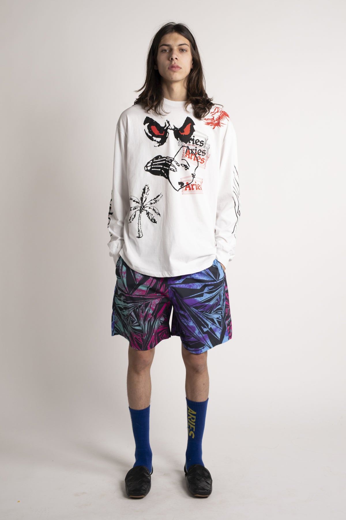 Mash Up LS Tee