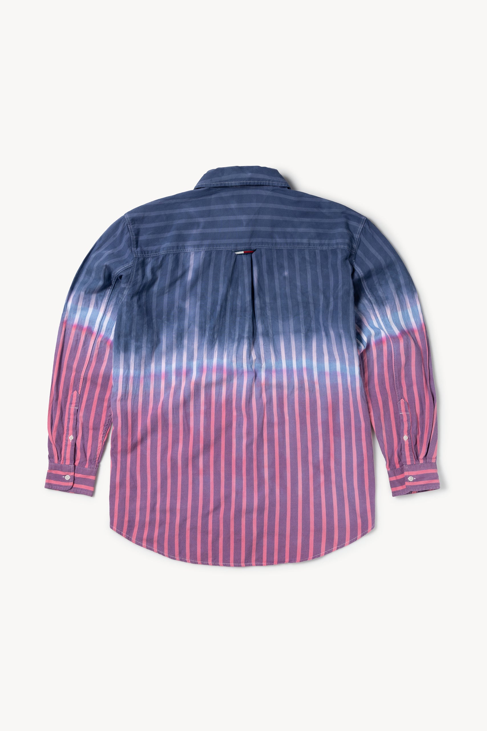 画像をギャラリービューアに読み込む, Tommy x Aries Remade: Overprinted Wide Stripe Tie-Dye Shirt