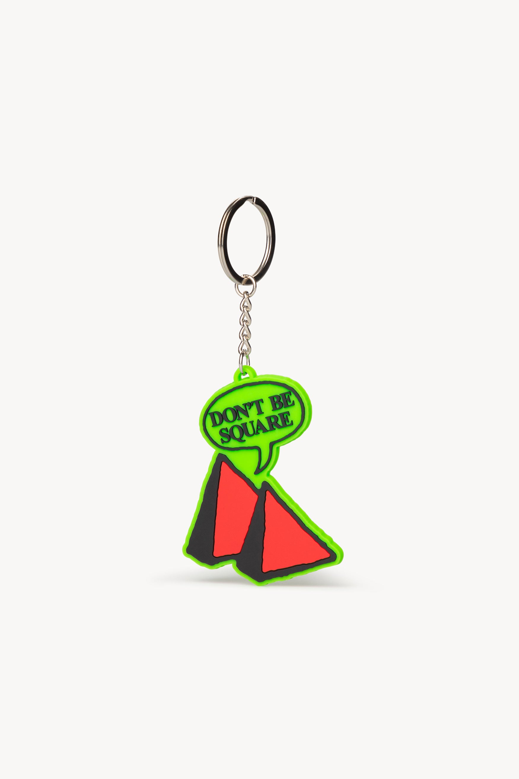 Load image into Gallery viewer, Don&#39;t Be Square PVC Keyring