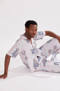 Scarf Print Pyjama Trouser
