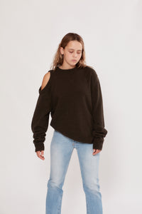 Shoulder Hole Lambswool Knit