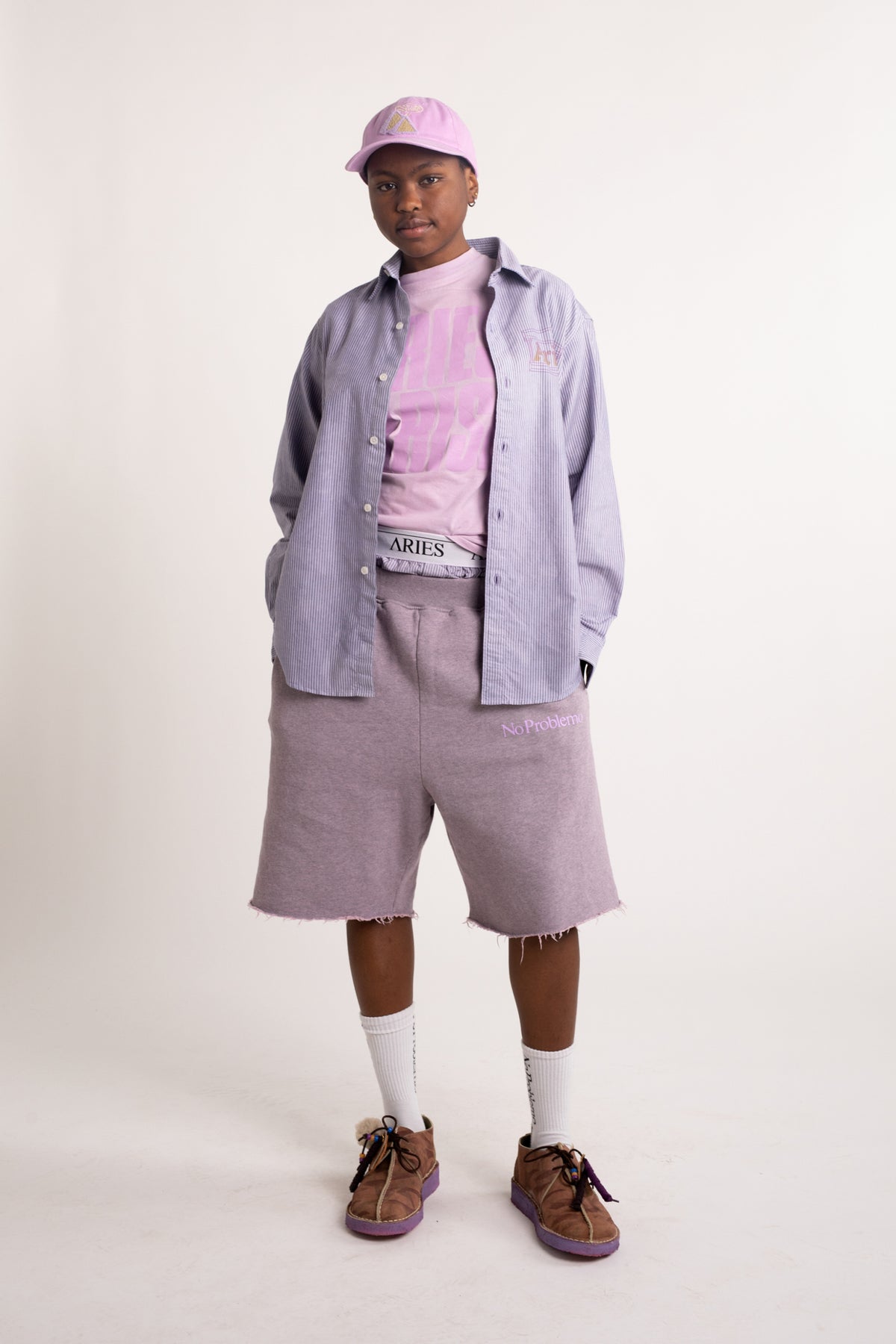 Overdyed Oxford Stripe Shirt