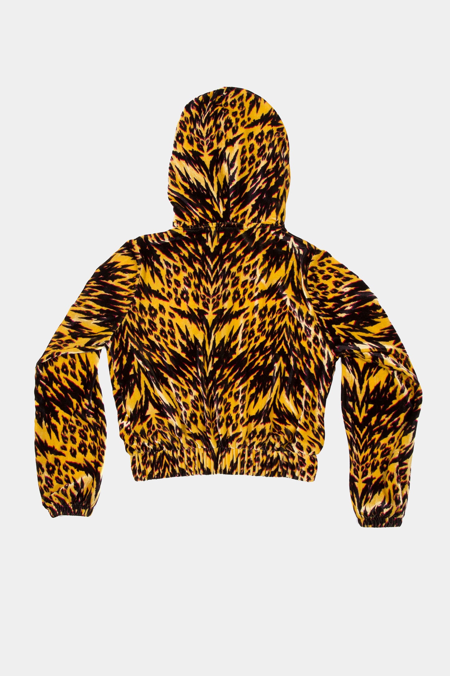 Animal Velvet Tracksuit Top