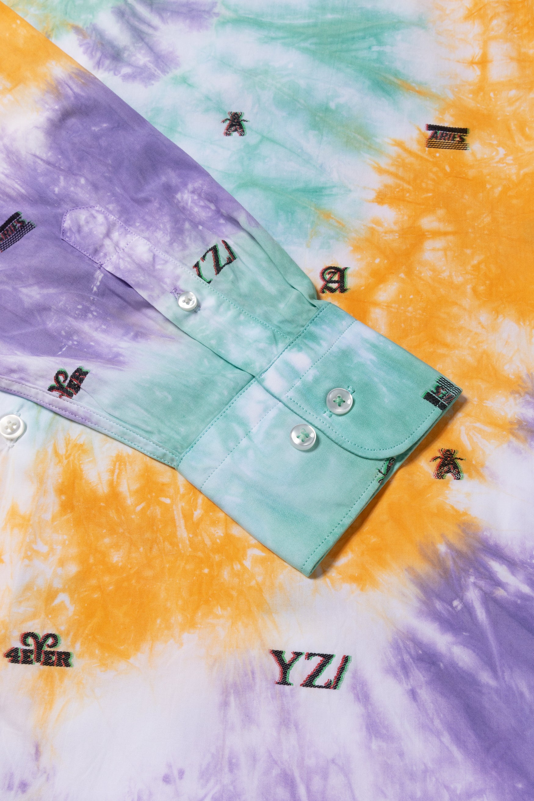 Load image into Gallery viewer, Tie-Dye 3D Monogram Shirt