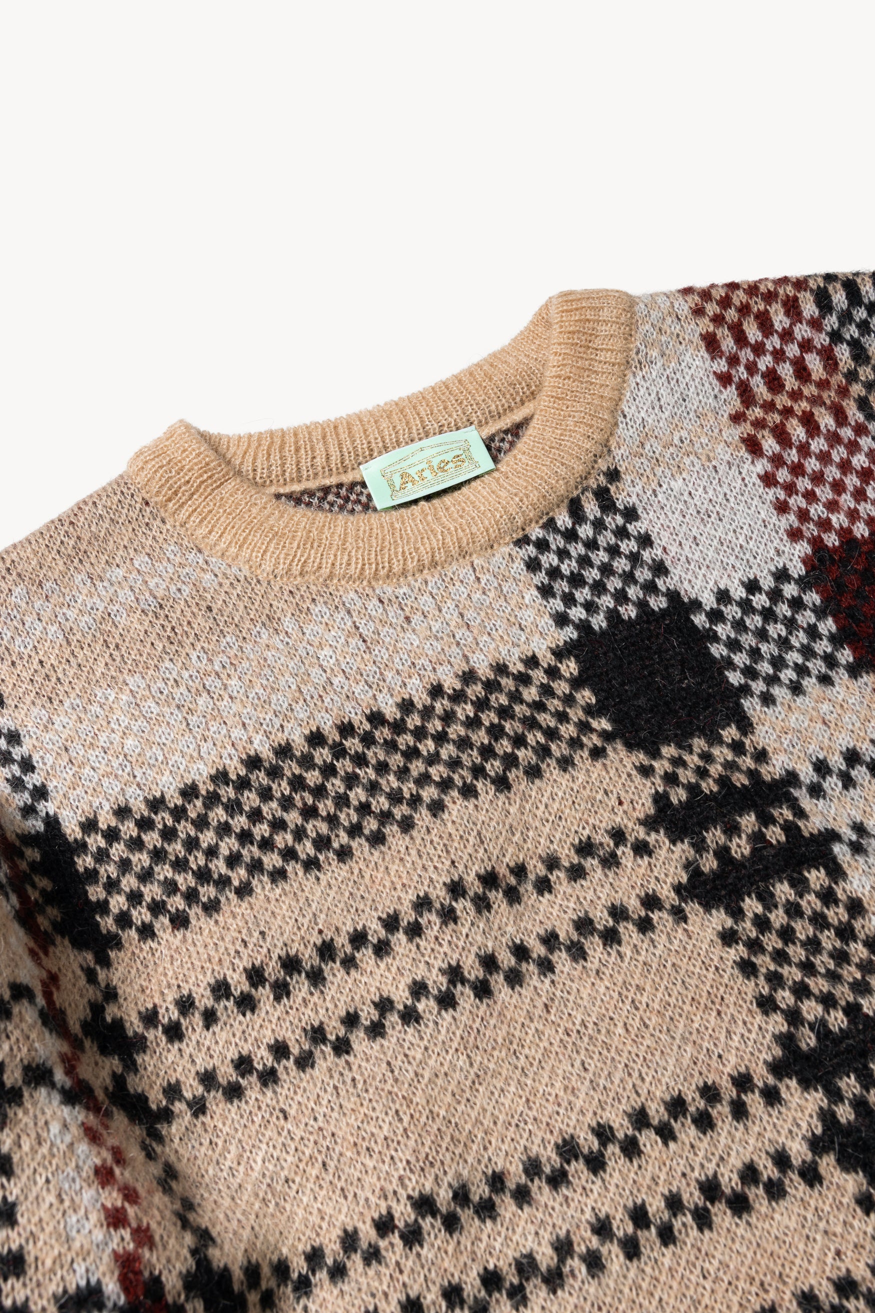 Load image into Gallery viewer, Johnny Plaid Crew Neck Jumper