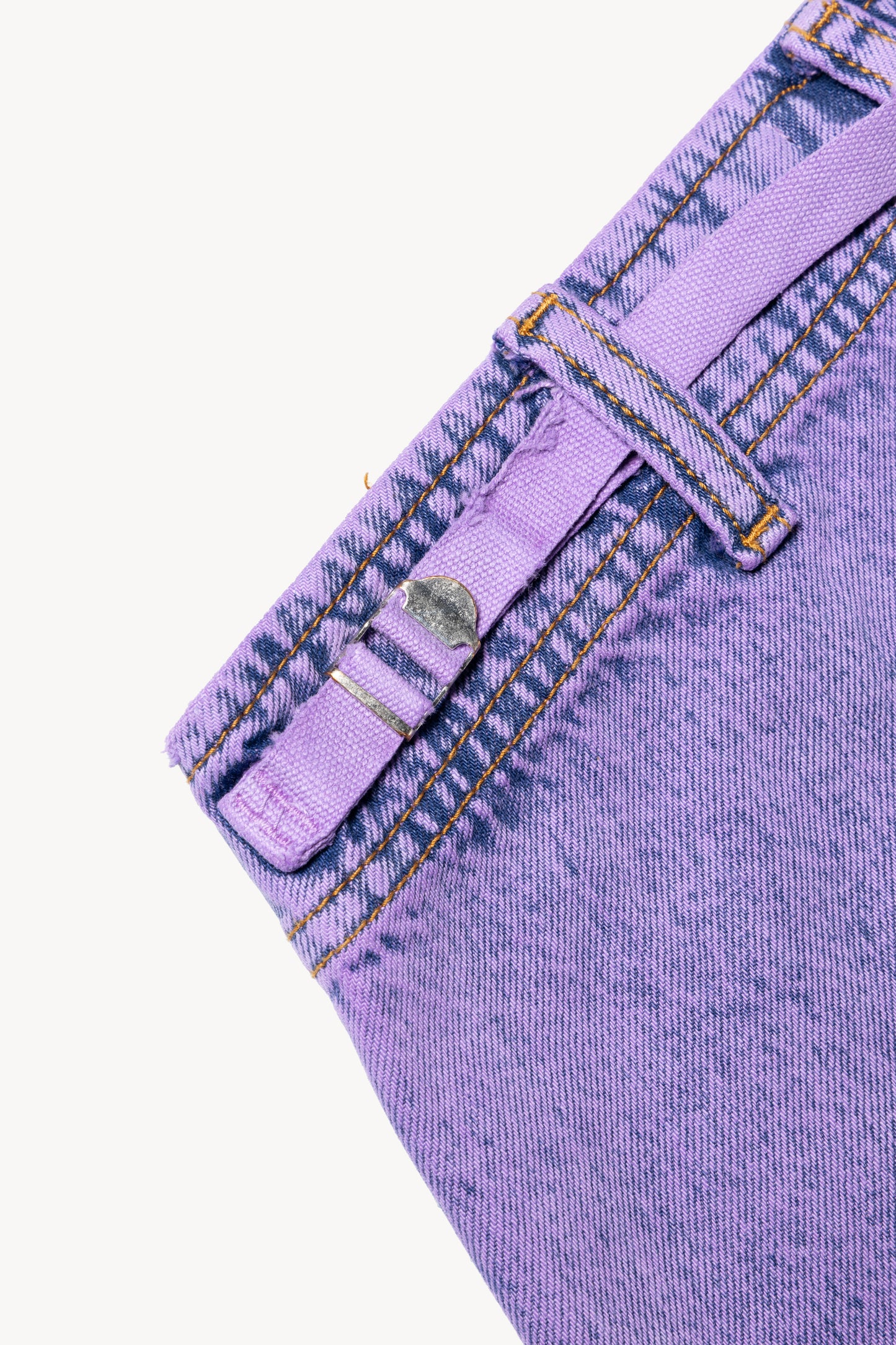 Acid Wash Low Rise Cargo Pant