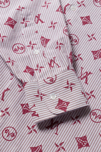 Monogram Oxford Stripe Shirt