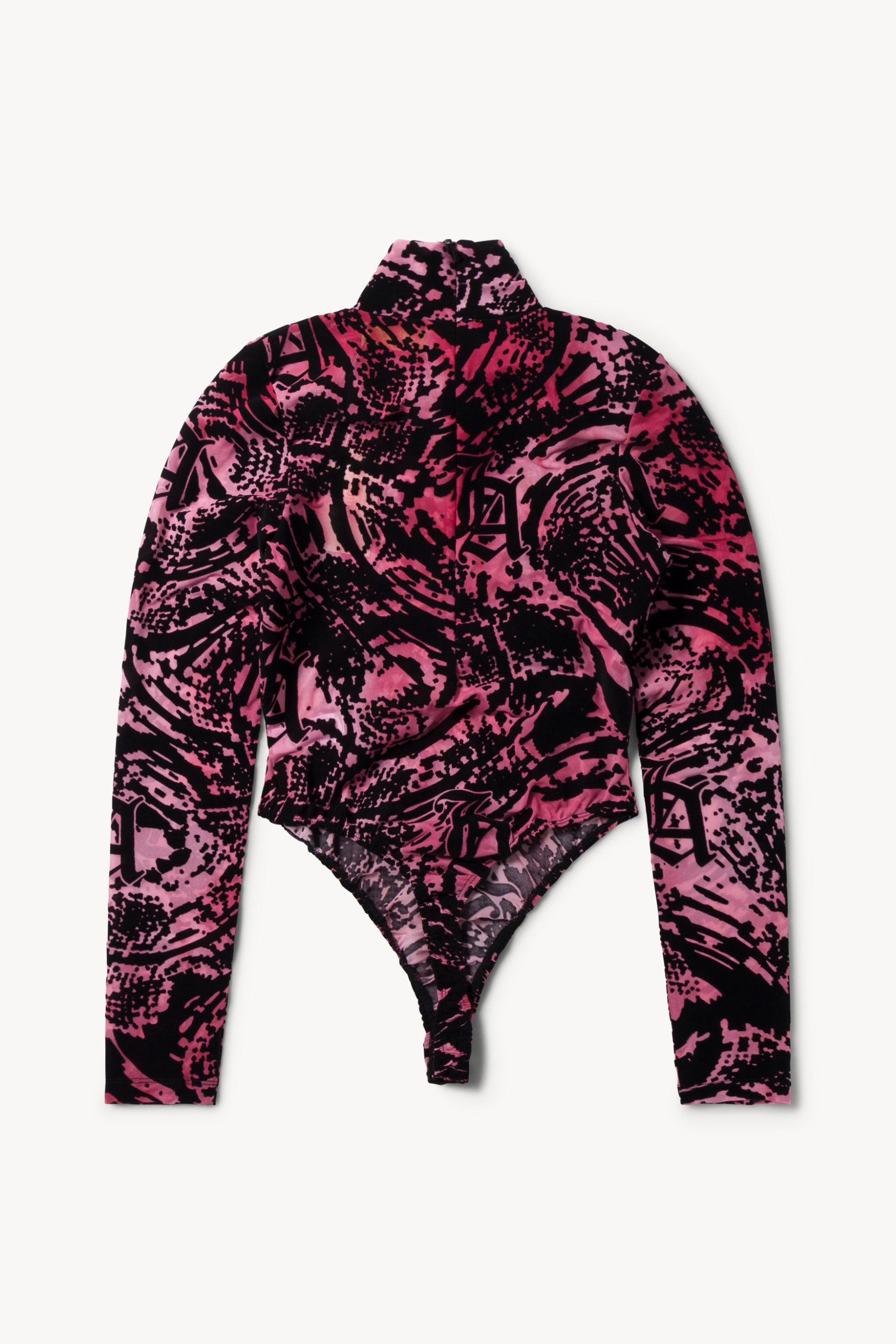 Load image into Gallery viewer, Aries x Juicy Couture Psysnake Flocked Mesh Bodysuit