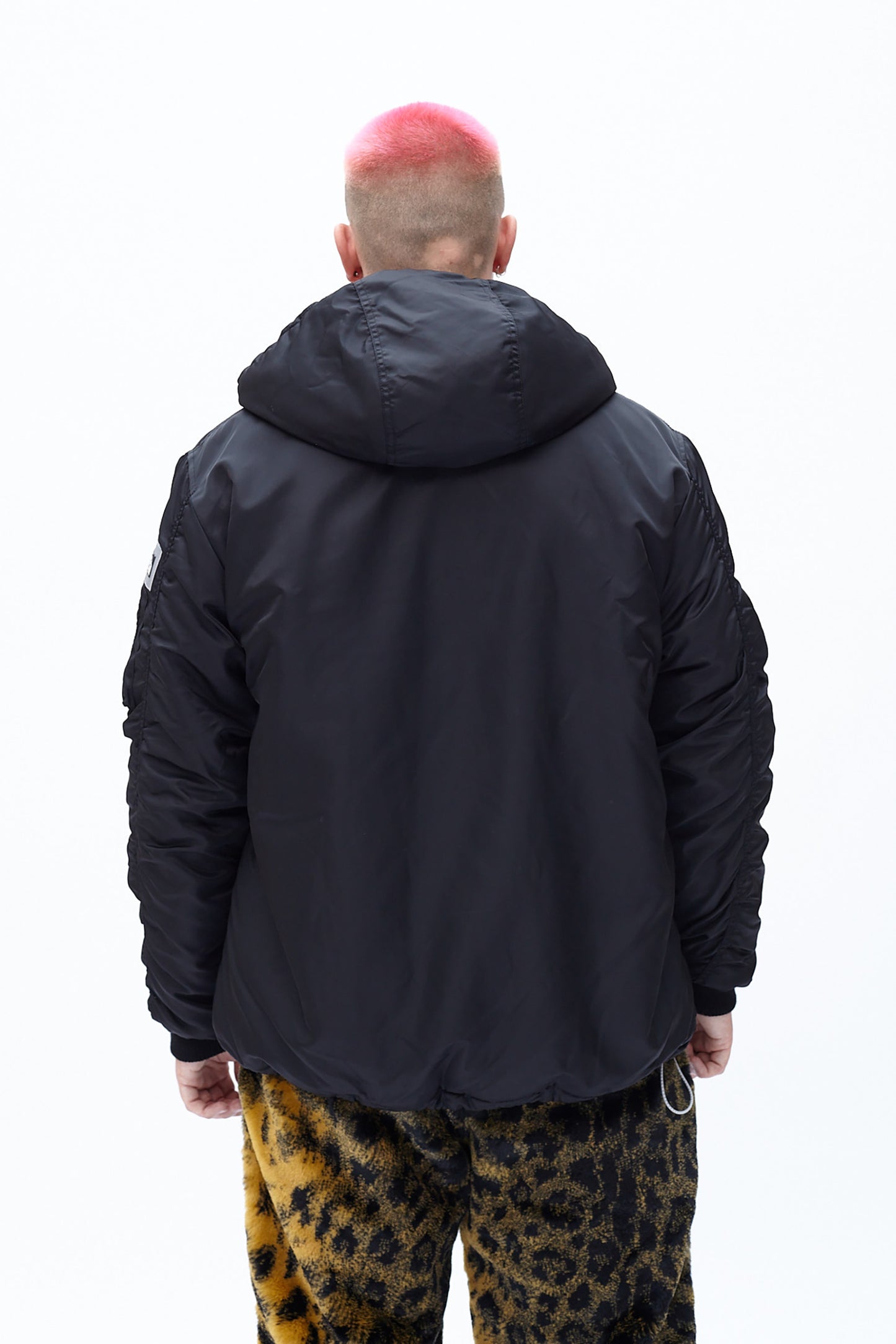 Reversible Nylon Flight Parka