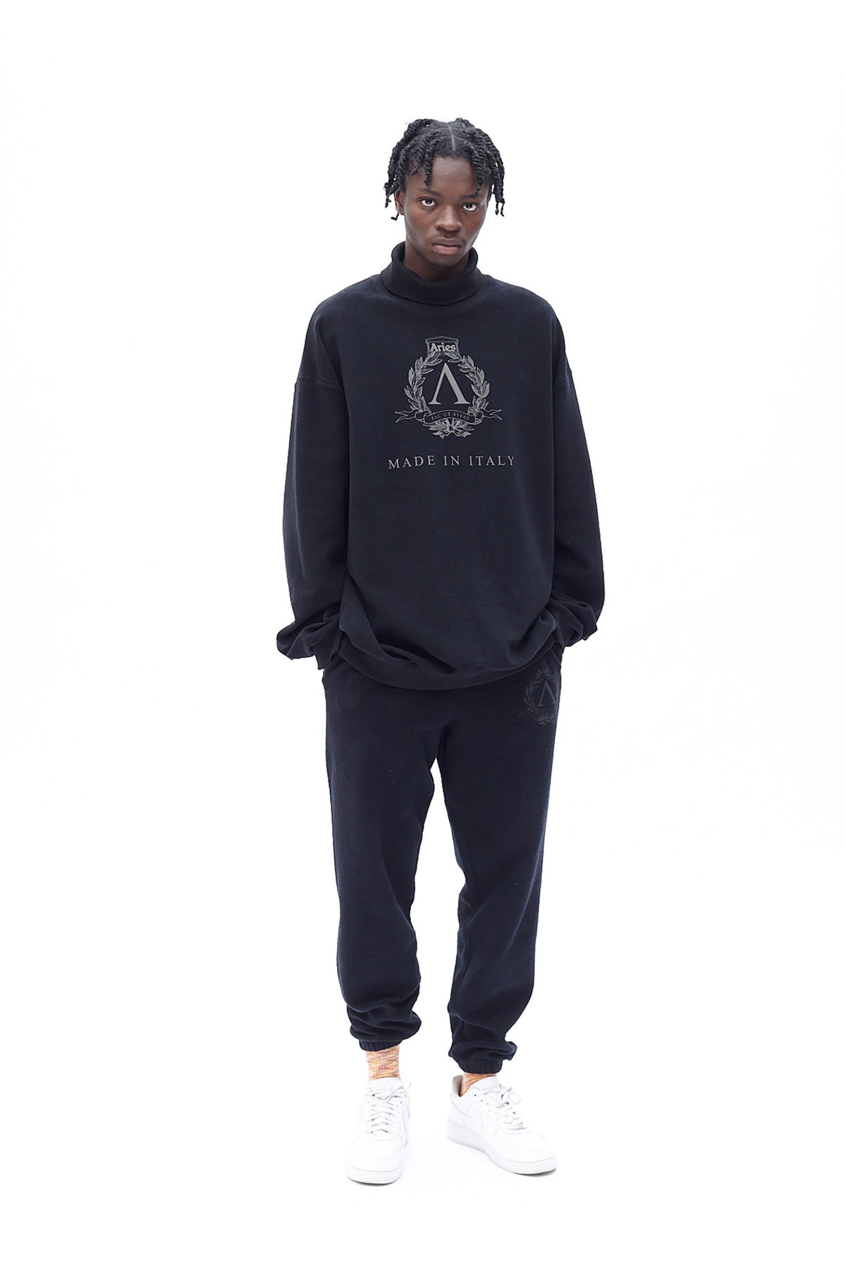Premium Laurel High Neck Sweatshirt